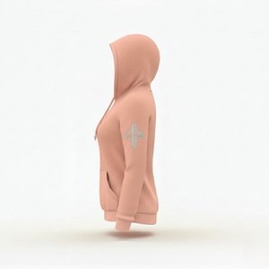 Sudadera con Capucha de Primera Calidad Personalizada para Mujer, 100% Algodón, Felpa, 300g, Secado Rápido, Transpirable, Informal de Invierno - Product Image 2