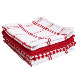 Serviettes de cuisine en coton au prix d'usine, torchons 100% coton, tissu de cuisine en lin, fournisseur de torchons de cuisine au Pakistan - Product Image 1