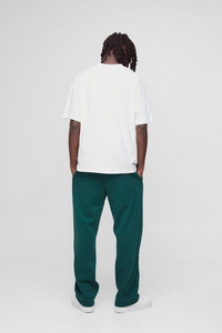 T-shirt d'été personnalisé 100% coton de qualité supérieure Style Hip Hop pour hommes coupe ample solide manches courtes 250Gsm t-shirts - Product Image 2