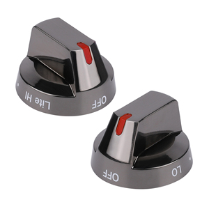 Pièces de rechange de bouton de <span class=keywords><strong>four</strong></span> en acier inoxydable noir DG64-00473B amélioré, remplacement de boutons de cuisinière, Compatible avec <span class=keywords><strong>Samsung</strong></span> - Product Image 2
