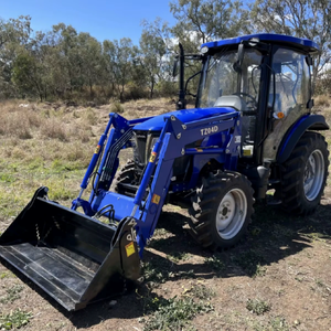 Tractor de Ruedas de 90 CV con Tracción en las 4 Ruedas, Transmisión de Engranajes, Caja de Cambios Automática con Motor, Bomba y Rodamiento para Uso Agrícola - Product Image 4