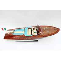 Modèle de bateau en bois SUPER RIVA LAMBORGHININ / Bateau rapide en bois / Modèle de bateau en bois / À vendre 2023
