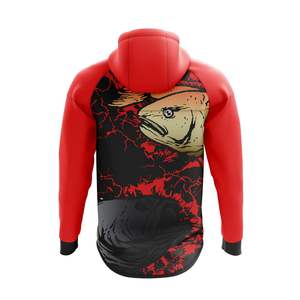 Sweat à capuche zippé en polaire d'hiver de 300 grammes, 100% coton, poids lourd, double fermeture éclair, brodé, respirant, sweat à capuche zippé pour homme - Product Image 3