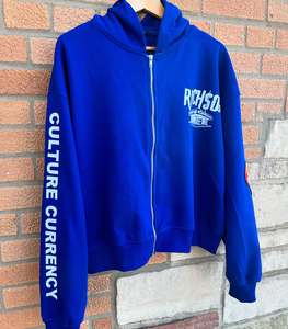 Venta al por mayor personalizado Sweatsuit Hombre Zip up Hoodie y Jogger French Terry Streetwear Rayas Hombres Chándal - Product Image 3