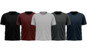 T-shirts décontractés pour hommes, vêtements de jogging, vêtements de course, t-shirts en coton pour hommes - Product Image 2