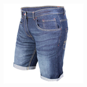 Shorts en jean pour homme à prix raisonnable, respirants, écologiques, style classique, tendance, avec logo et emballage personnalisés - Product Image 4