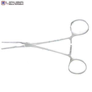 Pinces d'anastomose droites COOLEY, forceps vasculaires pédiatriques, instruments chirurgicaux manuels certifiés MOL - Product Image 5