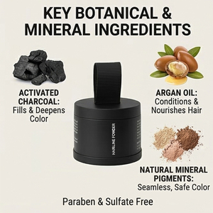 Polvere per Capelli - Ritocco <span class=keywords><strong>Colore</strong></span> per Radici e Copertura Capelli Grigi - Polvere Coprente per Zone Calve per Uomini e Donne - Product Image 5