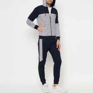 Survêtement de sport d'hiver pour homme, respirant et confortable, 100 % coton, grandes tailles, imprimé, faible MOQ, OEM disponible - Product Image 5