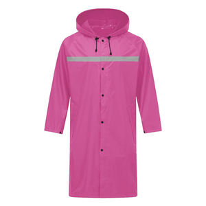 Venta al por mayor al aire libre PE impermeable bolsillo grueso impermeable lluvia abrigos de lluvia de buena calidad ligero impermeable Poncho - Product Image 5