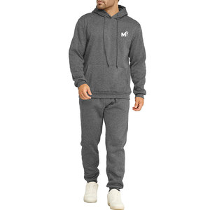 New Arrival Breathable 100% Cotton <b>Men</b> Tracksuit <b>Pullover</b> Street Wear <b>Men</b> Tracksuit For Hot Selling - Product Image 1