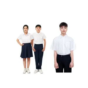 Size Customized school uniforms for boys and girls Short-sleeve Shirt - From FMF VN Verified Supplier good quality - Free sample