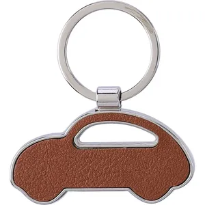 Portachiavi a Forma di Auto Riciclata, Gadget Promozionale Ecologico - Product Image 2