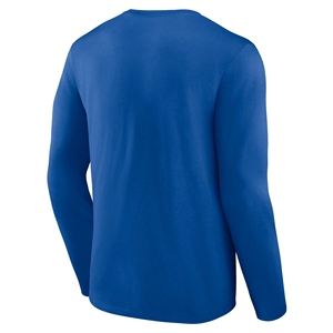 Camisa de manga larga azul informal de ropa universitaria A & T de Carolina del Norte para verano transpirable con decoración de logotipo - Product Image 4