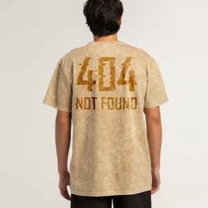 T-shirt personnalisé d'hiver pour homme, faible MOQ, 100% coton 220 GSM, délavé à l'acide, coupe oversize, effet vieilli - Product Image 3