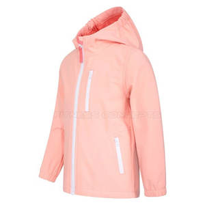 Veste Softshell légère pour hommes la plus vendue dernière conception avec col à capuche et logo avant en toile - Product Image 4