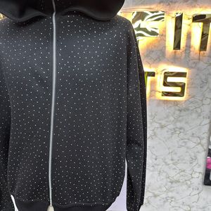 Servicios OEM con los Mejores Materiales, Sudadera con Capucha y Cremallera Más Demandada, Impresión Puff, Fabricada en Fábrica, Sudadera con Capucha para Hombre a Precio Económico - Product Image 4