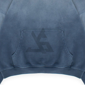 Sudadera con Capucha Unisex, Lavado Ácido, Diseño Desgastado y Decolorado por el Sol, Logotipo Personalizado Bordado, Térmica, 100% Algodón, Invierno, Alta Calidad - Product Image 6