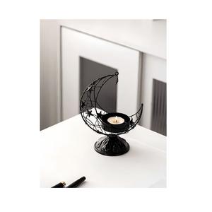 Decoración Especial para Ramadán, Centro de Mesa Festivo, Vela Eid Mubarak, Luna y Estrella, Centro de Mesa, Portavelas de Ramadán - Product Image 2