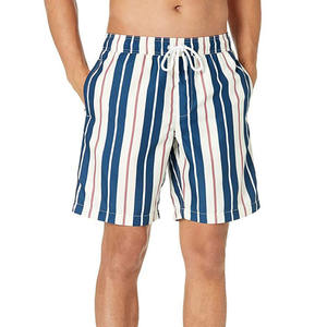 Pantalones cortos de hombre de moda de calle al por mayor sublimación gráfica personalizada OEM 100% pantalones cortos de malla de gimnasio de doble capa de poliéster para hombre - Product Image 5