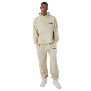 Acheter Pull Personnalisé de Haute Qualité en Polyester Coton Blanc Survêtement Unisexe Survêtement Ensemble Jogging Blanc pour Hommes - Product Image 6