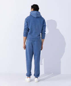 Vente en gros de sweats à capuche délavés à l'acide en coton et polyester avec logo privé pour hommes - Product Image 6