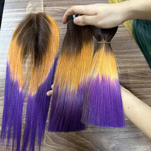 2024 ขายส่งสีB Onestraight Bundlesดิบเวียดนามมนุษย์ผมสําหรับผู้หญิงสีดําหญิงรุ่น 1 - Product Image 1