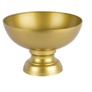 Pot de fleur en or de style moderne, lot de deux organisateurs de mariages et de fêtes, accessoires de décoration intérieure, fournisseur et fabricant de jardinières - Product Image 5