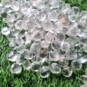 Ágata elegante pulida superior de piedra caída de cuarzo transparente Natural para Reiki Healing Feng Shui Material de piedras preciosas - Product Image 4