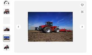 Tractor 4x4wd Lovol 1204 120HP Maquinaria agrícola usada Rueda Granja Tractores agrícolas compactos - Product Image 3