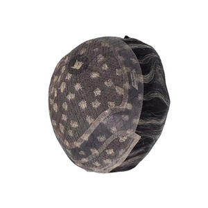 Perruque et toupet 100% cheveux humains, cheveux vierges chinois Remy, prothèse Taz Hair BD Lace Front Water Wave - Product Image 6