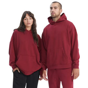 Sudaderas con capucha de invierno unisex, de algodón jersey de lana, estilo de suministro a granel, impresión Digital, ropa informal de peso pesado, fabricante de Bangladesh - Product Image 2