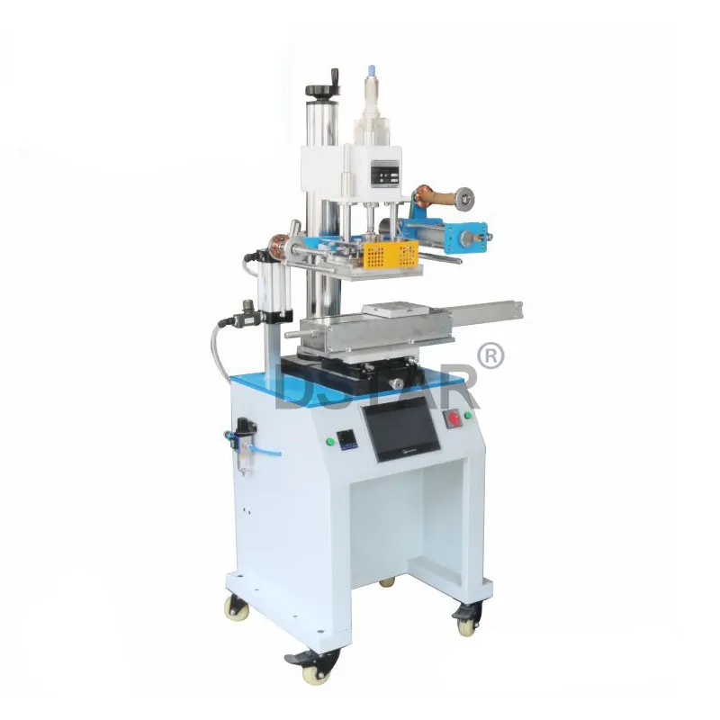 Semi-automatic hot stamping machine for gift box pneumatic hot stamping machine for sale