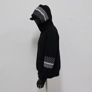 Sudadera con Capucha Unisex de Algodón 100% de 450 GSM, Estilo Holgado, Hombros Caídos, Logotipo Personalizado HSI, Largo Regular, Ajuste Regular, Otoño - Product Image 4