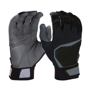Breathable Baseball <b>Batting</b> Gloves Comfortable Durable Grip Training Sports Gloves Leather Protective Professional Gloves - Product Image 3