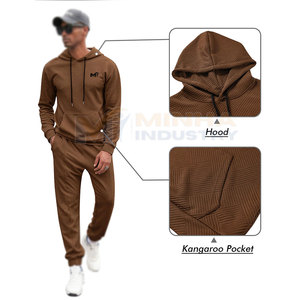 Nouveauté Survêtement pour homme de couleur personnalisée Matériel durable Survêtement pour homme Super qualité Fabriqué Survêtement pour homme - Product Image 4
