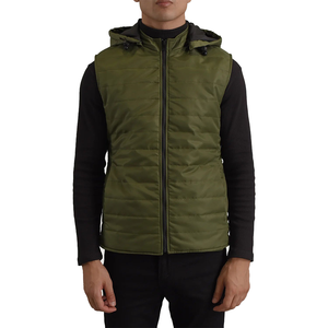 Chaleco Reversible para Hombre Estilo Urbano, Cortavientos, Sin Mangas, Chaqueta de Invierno Transpirable con Cremallera, Personalizable OEM - Product Image 3