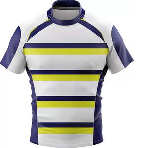 Camiseta de Rugby Sublimada para Hombre, Diseño Nuevo 2025, Precio al por Mayor, Ropa Deportiva, Ropa de Rugby, Material de Poliéster - Product Image 2