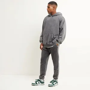 Veste coupe-vent pour homme, survêtement réfléchissant, sweat à capuche de course, jogging, taille plus, veste de sport personnalisée, 100% coton, printemps - Product Image 2