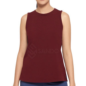 Vente chaude Femmes Débardeur Sans Manches Dernier Style Respirant Coton Polyester Gym Fitness Porter Style Décontracté - Product Image 1