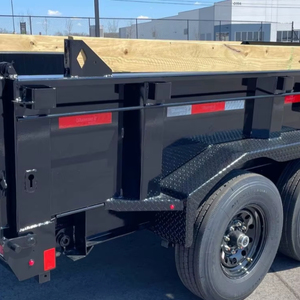 Remolque de Volteo de Perfil Bajo Diamond C LPD 14, Remolque de Volteo Hidráulico de Eje Tándem de 14 Pies |   Transporte de Materiales y Construcción de Alta Resistencia - Product Image 5