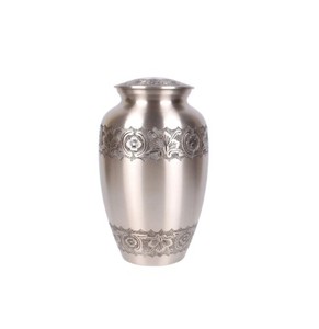 Urna de cremación de latón, urnas funerarias de cenizas puras de primera calidad, urna de cenizas exclusiva diseñada en tendencia para decoración del hogar - Product Image 4