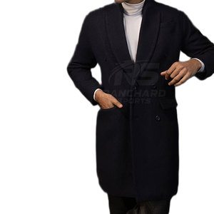<b>Men</b> Casual Long <b>Coat</b> Autumn Winter Outerwear <b>Men</b> Long Overcoat Thick Warm Winter <b>Coat</b> for Work Daily - Product Image 3