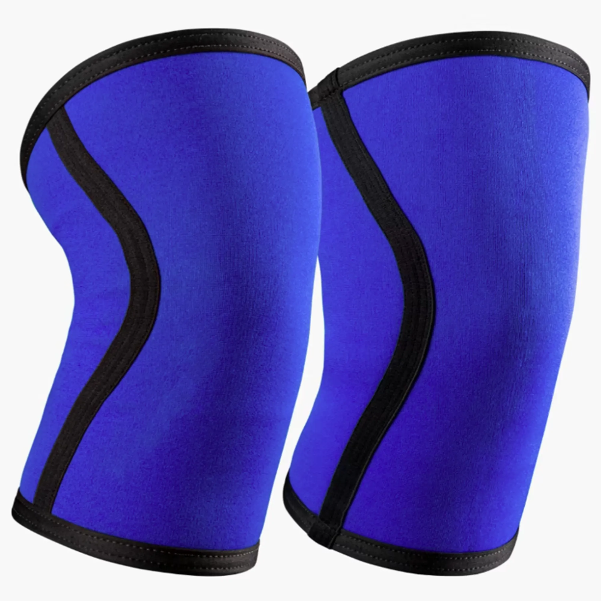 Customized Logo Printing Weight Lifting 7 Mm Neoprene Knee Sleeve For Weightlifting Sleeves 2023