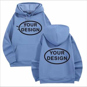 2025สเวตเชิ้ตลำลองใส่ได้ทั้งชายและหญิง, สเวตเชิ้ต100% คอตตอน XL น้ำหนักเบาอบอุ่นมีฮู้ดหนาสีทึบสำหรับฤดูใบไม้ร่วง - Product Image 2