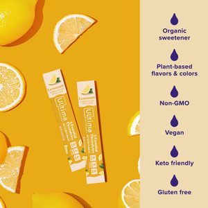 Ultima Replenisher Daily <b>Electrolyte</b> <b>Powder</b> – Lemonade, 20 Stick packs - Product Image 3