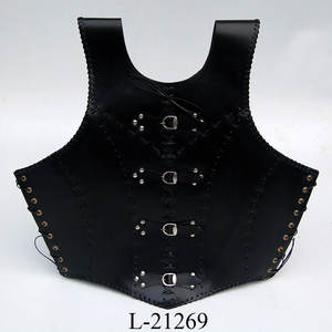 Veste pour hommes, armure corporelle, en cuir - Product Image 5