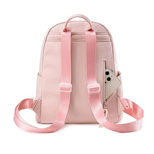 La mejor opción de tamaño mediano para mochila escolar Rosa Pastel de moda para chicas adolescentes Venta caliente - Product Image 6