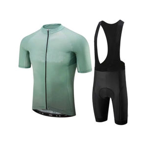 Diseño personalizado nuevo estilo excelente calidad ligero transpirable de secado rápido hombres ciclismo Jersey bicicleta Kits trajes - Product Image 4