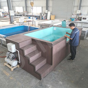 Piscine préfabriquée, spa, conteneur extérieur, piscine en acrylique pour bronzage, piscines en fibre de verre - Product Image 4